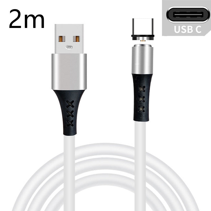 Silicone Fast Charging Mobile Phone Data Cable