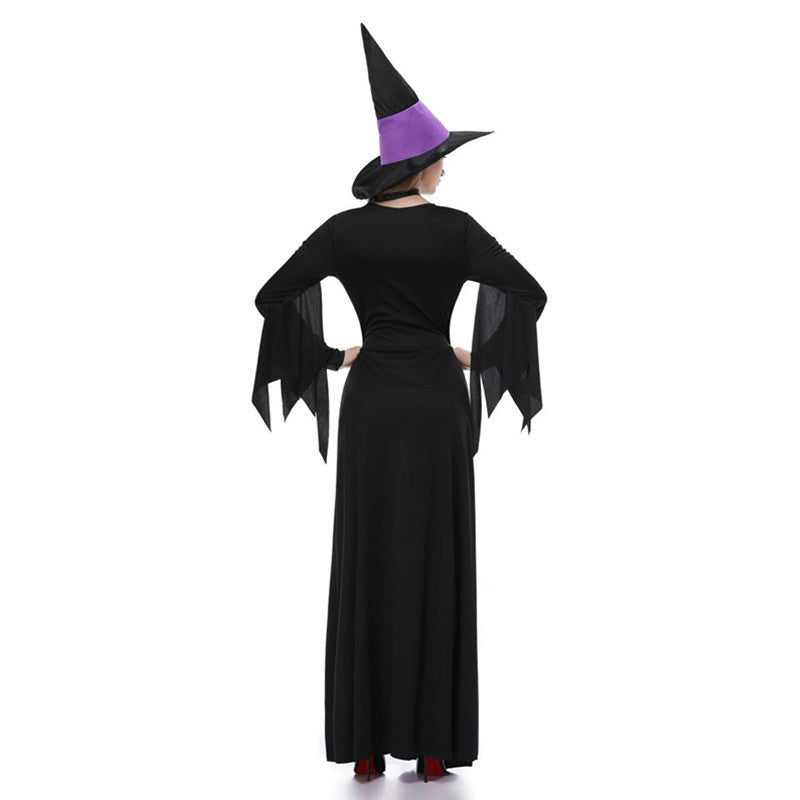 New Halloween Witch Costume for Kids Girls Dress Up Outfit