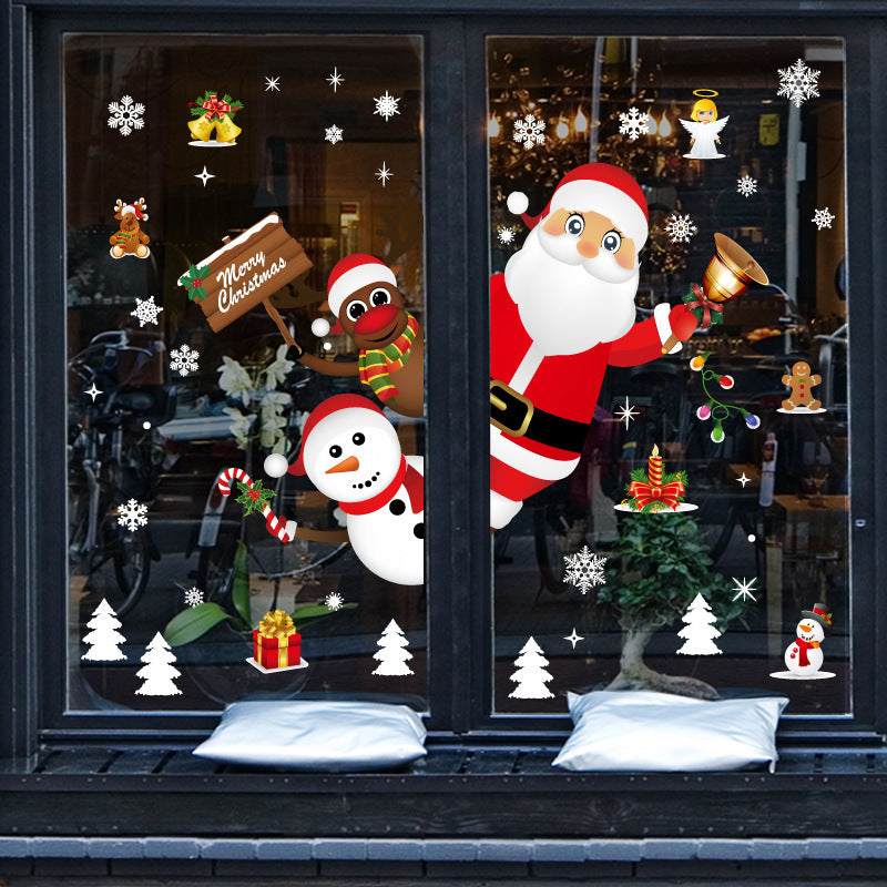 Christmas Glass Window Stickers Decoration