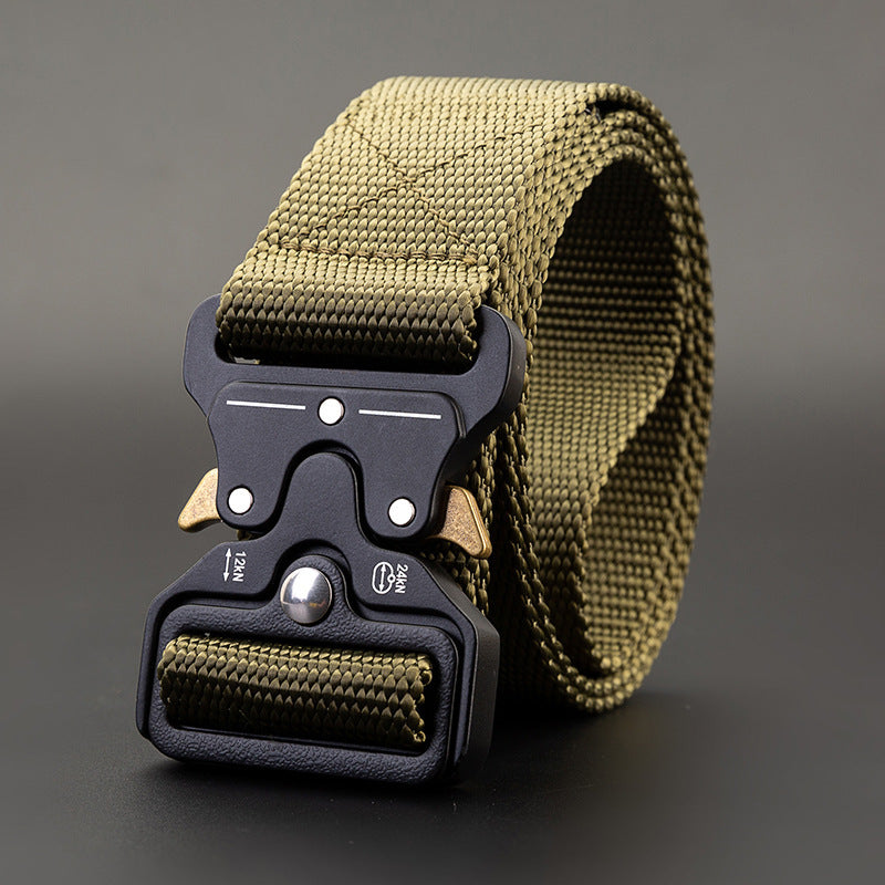 Nylon Tactical Belt – Adjustable Release Buckle
