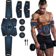 USB Rechargeable EMS Muscle Stimulator – Fat Burning & Body Toning Device