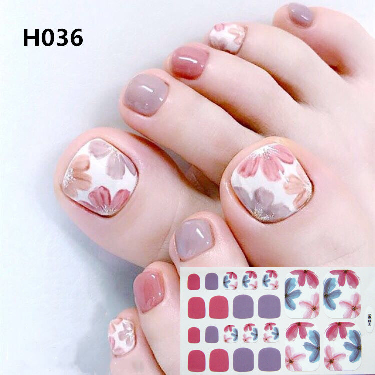 Toenail Sticker Mask Craft Summer