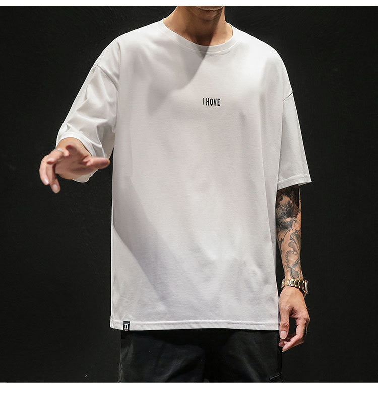 Men's loose casual T-shirt