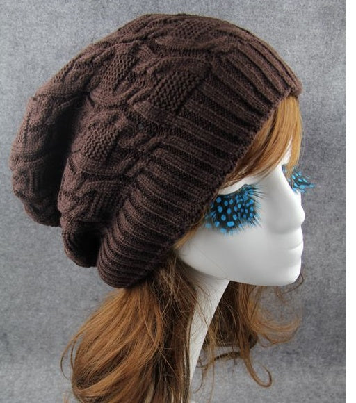 Thickened Loose Pile Wool Cap with Cozy Warmth