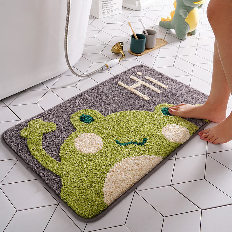 Super Absorbent Non-Slip Bathroom Mat – Quick-Dry Bath Rug