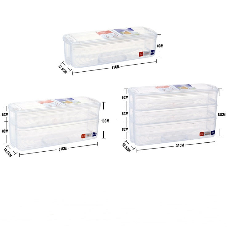 Stackable Food Storage Container with Lid – Microwave Safe
