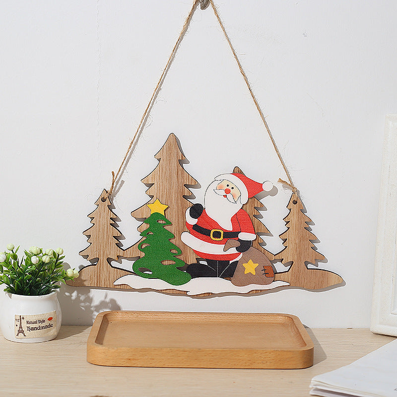 Christmas Tree Ornaments Old Man Snowman