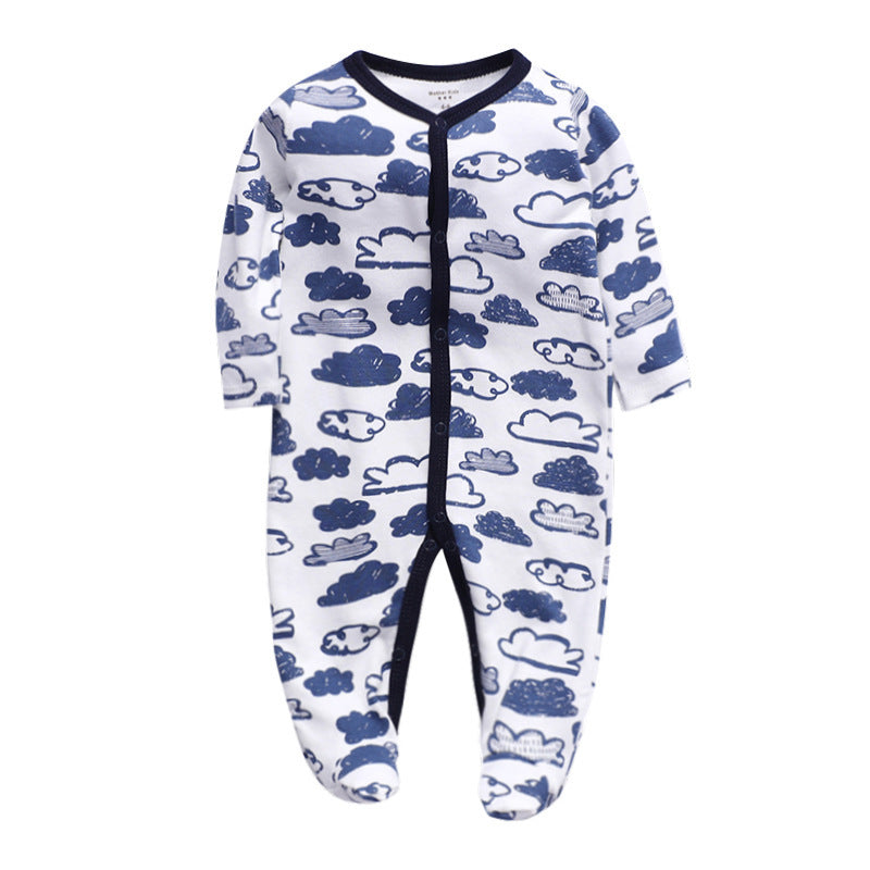 Cotton One-Piece Baby Clothes – Comfortable Infant Romper