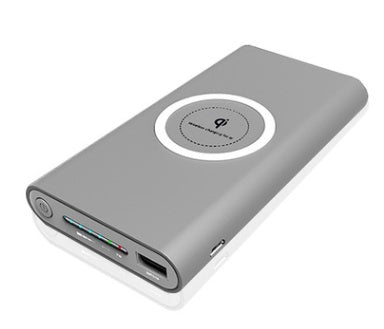 3-in-1 Wireless Power Bank – Large-Capacity Fast Charging, USB-C In/Out for Phone, Earbuds & Watch