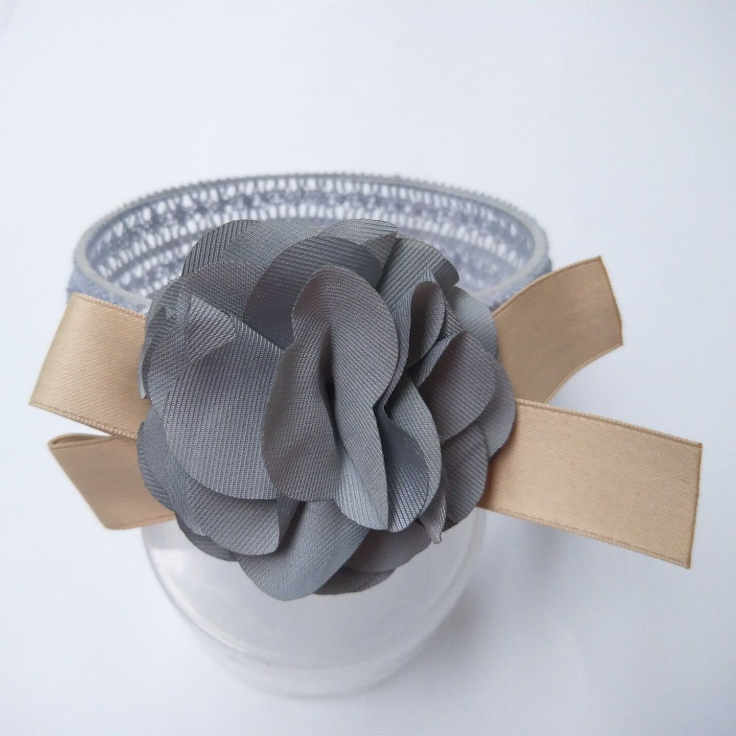 Baby Lace Headband – Soft & Stretchy Hair Accessory for Newborns and Toddlers