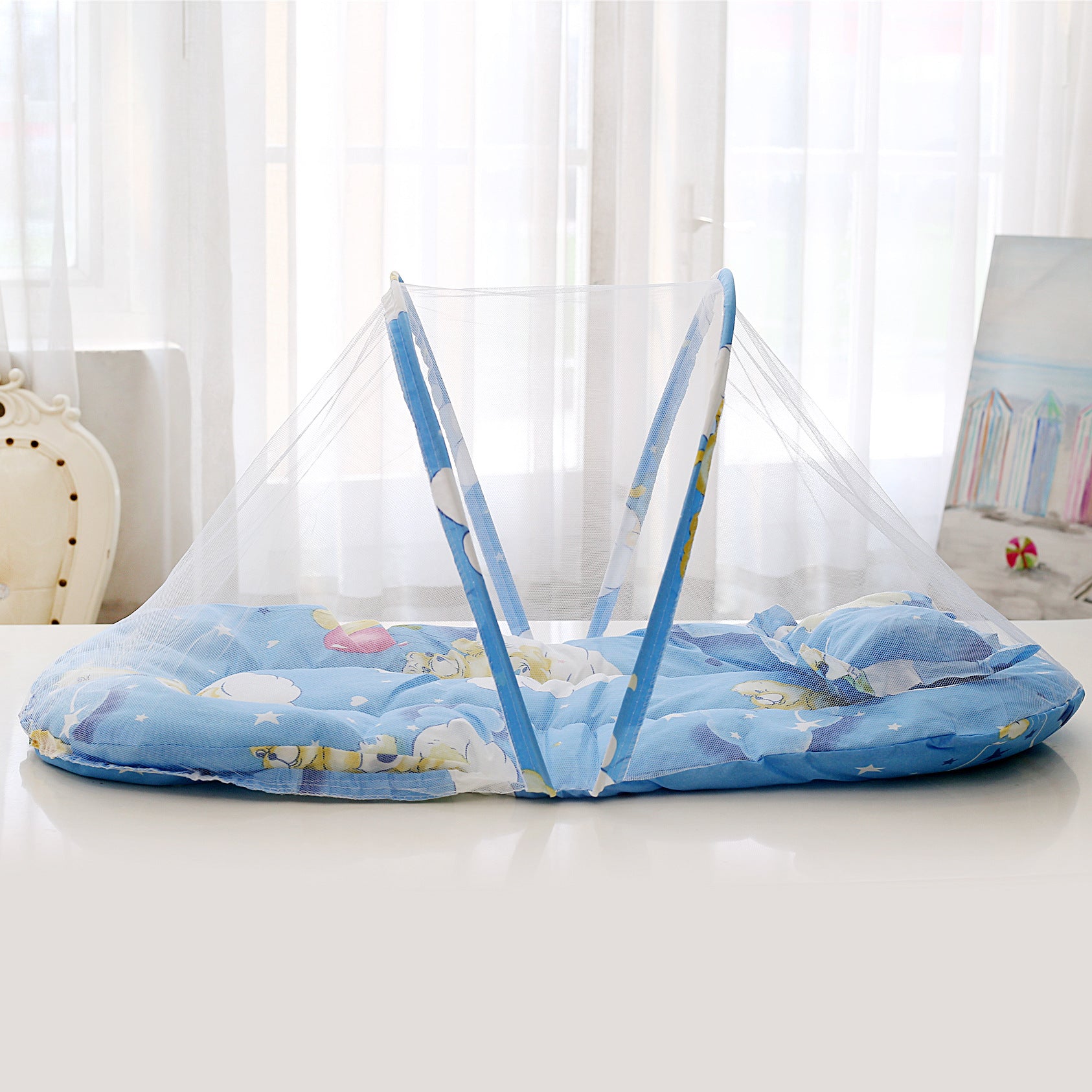 Babies' Mosquito Net Foldable Installation-free