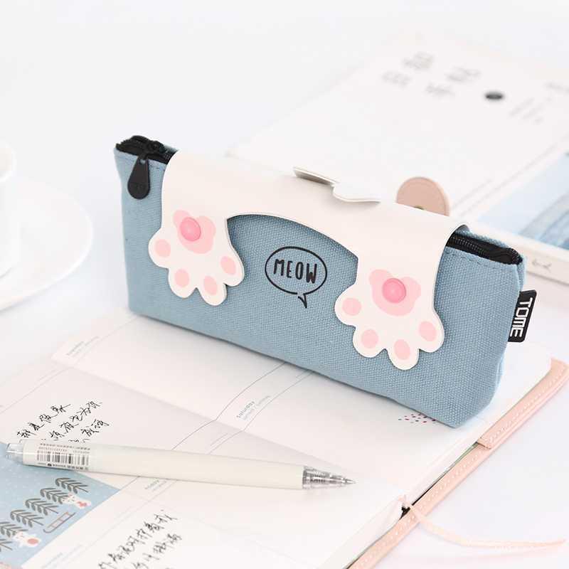 Simple Student Stationery Bag – Minimalist Pencil Case for School & Study
