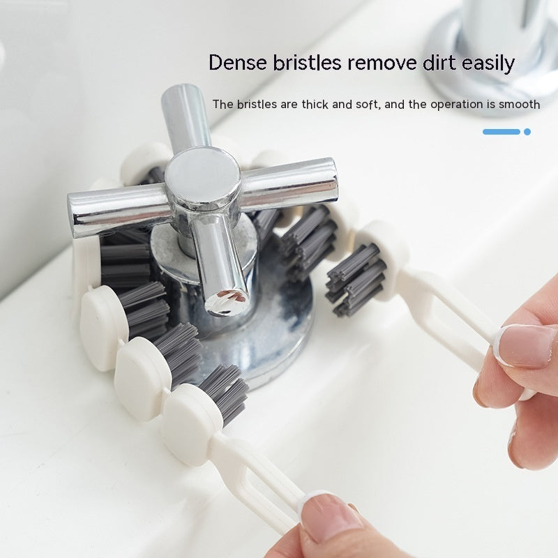 Faucet Cleaning Brush – Bendable Kitchen and Bathroom Cleaning Tool for Oil Stains, Gaps, Tubes, Sinks, and Bathtubs