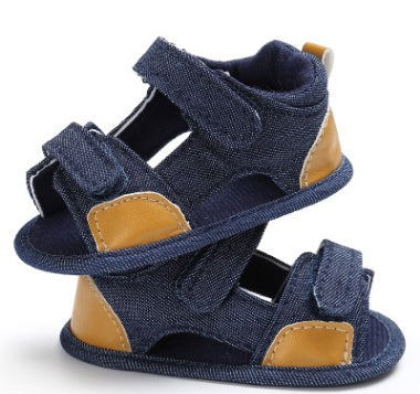 Denim Baby Velcro Sandals – Toddler Shoes