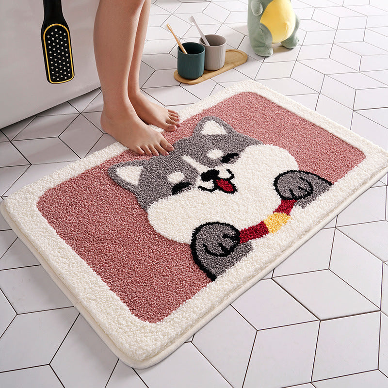 Super Absorbent Non-Slip Bathroom Mat – Quick-Dry Bath Rug