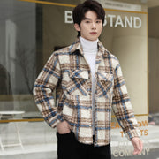 Winter Cotton Plus Versatile Men's Quilted Padded Jacket