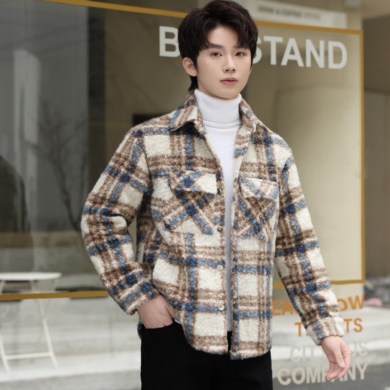 Winter Cotton Plus Versatile Men's Quilted Padded Jacket