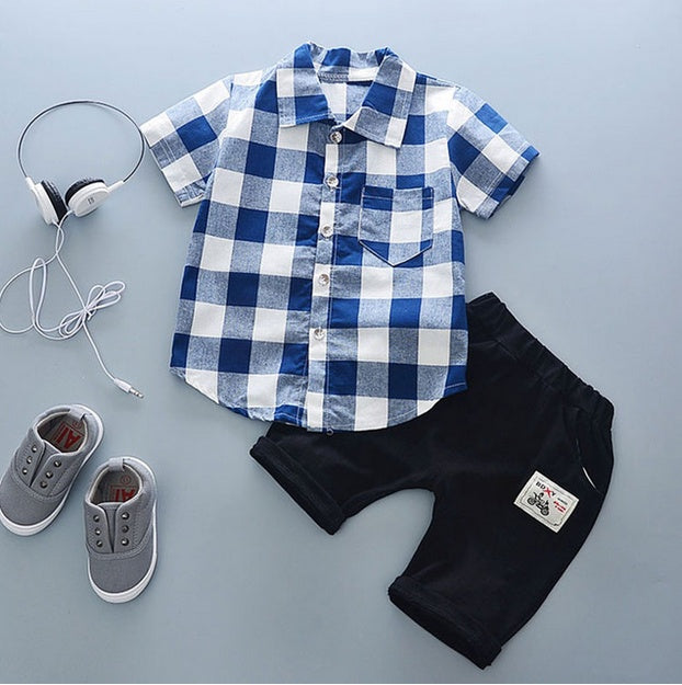 Summer Baby Boys Outfit – Casual Infant Sportswear Set