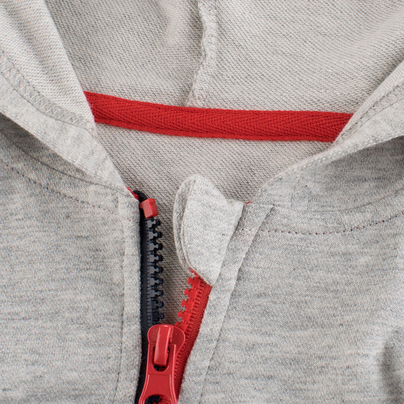 Boys Zip Hoodie Cotton Sweater Casual Toddler Cozy