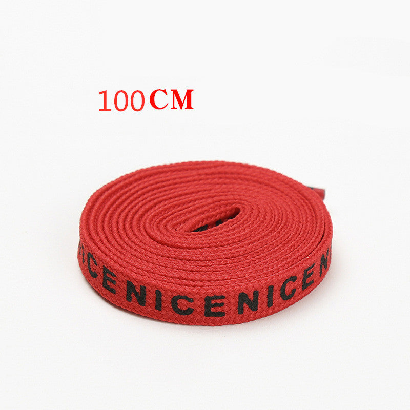 English alphabet shoelaces