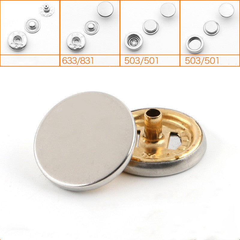 Metal Snap Buttons – Jacket, Denim & Clothing Accessories