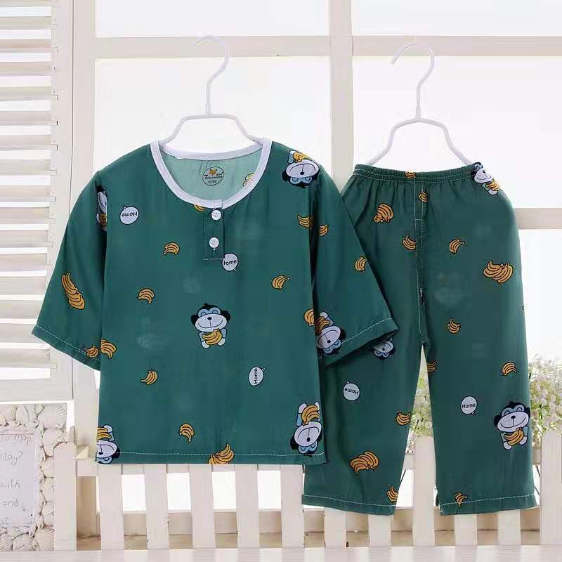 Baby Air-Conditioned Pajamas – Soft & Breathable Sleepwear for All Seasons