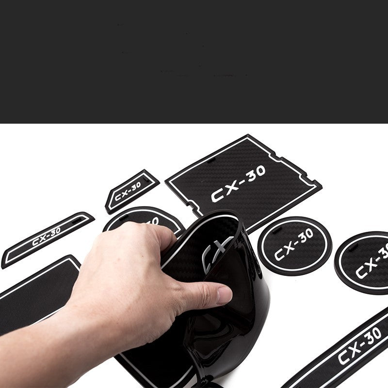 Anti-slip water coaster interior storage mat