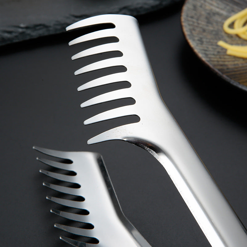 Premium Stainless Steel Food Tongs – Durable, Heat-Resistant Kitchen Tool