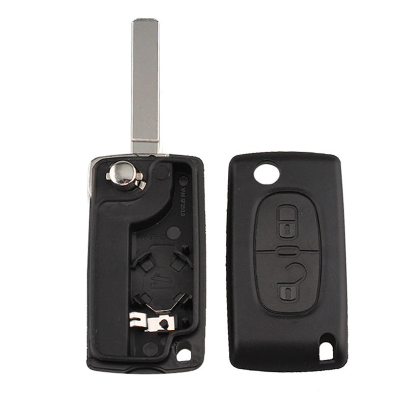 Peugeot Citroen Folding Remote Key – 0523 Replacement Smart Car Key