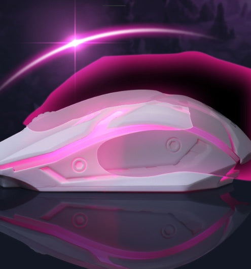 Backlit Keyboard & Mouse Combo – RGB Gaming Set, Adjustable DPI Mouse, Plug-and-Play USB