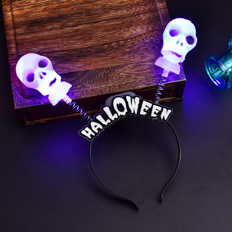 Halloween Glowing Pumpkin Ring – Light-Up Lantern Prop and Party Gift