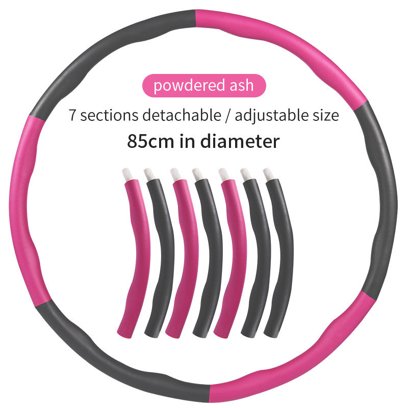 Weighted Fitness Massage Hoop – Slimming Exercise Ring for Home Workouts