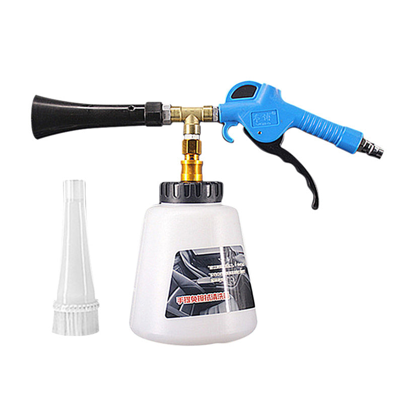 Blue Tornado Car Interior Cleaning Gun – High-Pressure Air & Cleaning Solution Tool