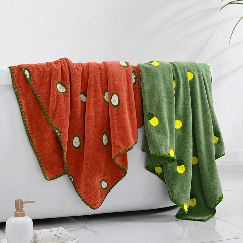 Towel Set Of Three Men's Models For Home Use Than Cotton Absorbent