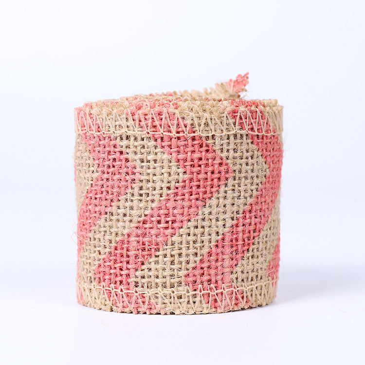 Burlap Ribbon Roll – Rustic DIY Decoration & Packaging Material