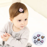Korean Creative Animal Cartoon Baby Hairpins – Kitty Cat Clips for Girls