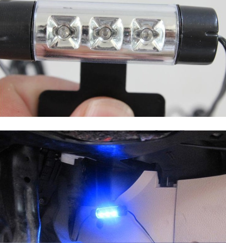 Car Interior Atmosphere Lights with Footwell and Blue Decorative Lighting (Model 780)
