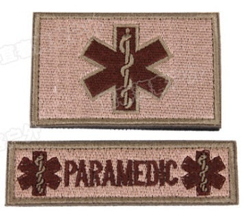 American Star of Life Embroidered Velcro Armband – Emergency Medical Patch
