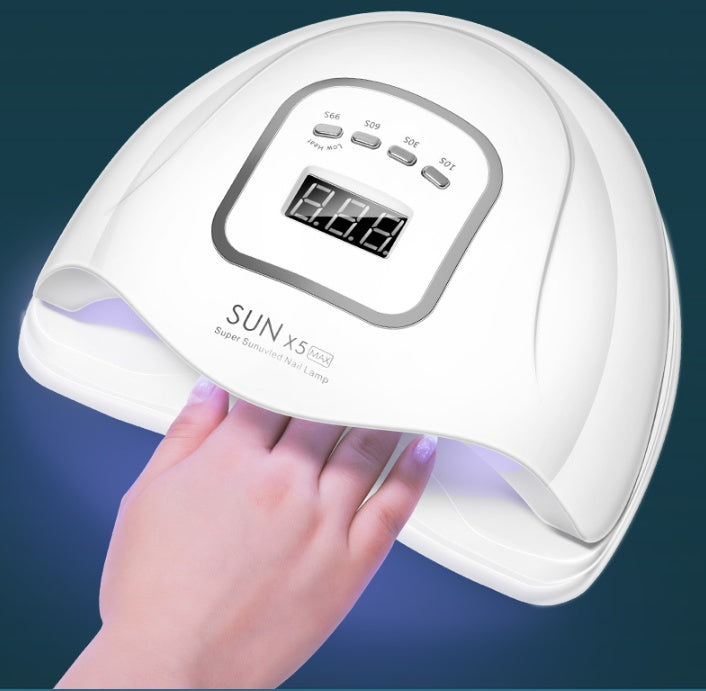 Quick-Dry Nail Polish Glue with UV Lamp Dryer