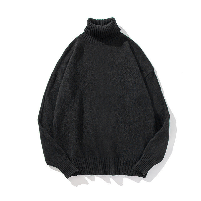 Fashion Pullover Thick Turtleneck Sweater Men