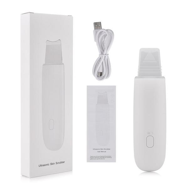 Ultrasonic Skin Scrubber Facial Cleaner for Deep Cleansing and Exfoliation