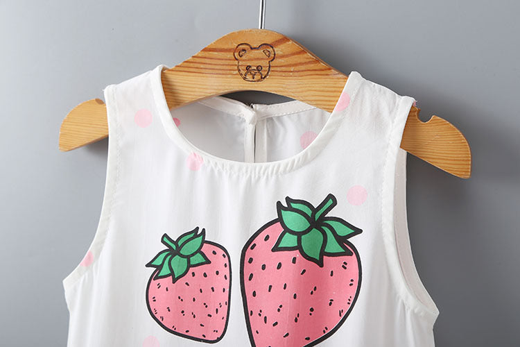The " Yummy Strawberry " Dress