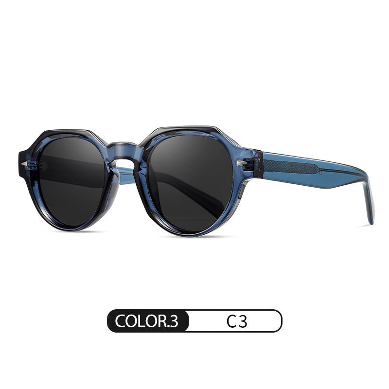 Round Frame UV Protection Sunglasses