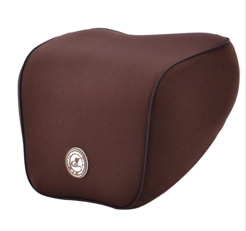 Memory Foam Car Lumbar & Neck Pillow Set – Slow Rebound, 4-Season
