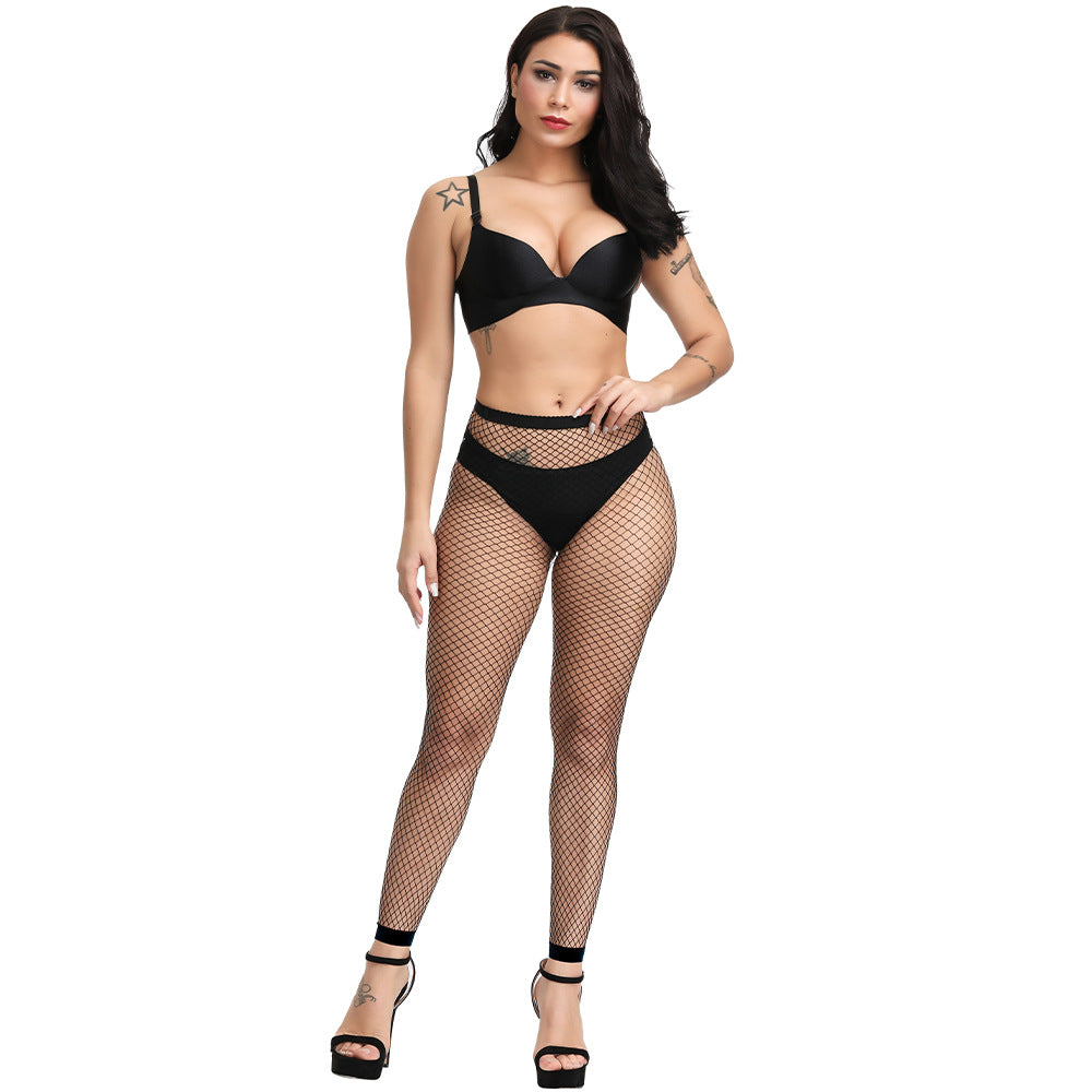 Women’s Cropped Leggings – Simple Cutout Design, High-Waist, Breathable