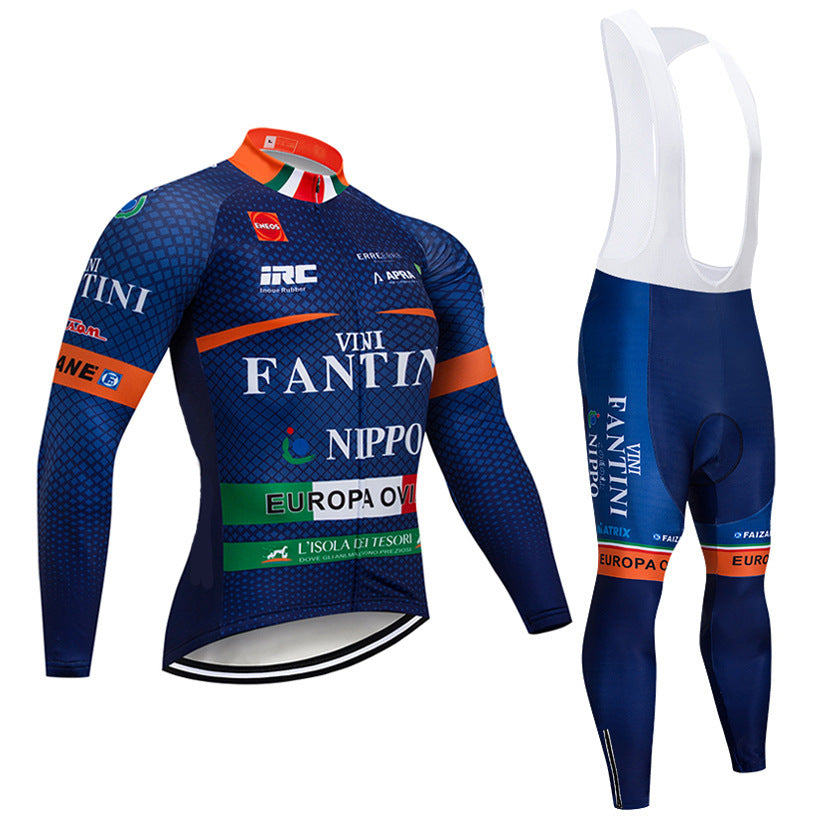 Cycling Jersey Long-sleeved Suit Warmth Thin Section