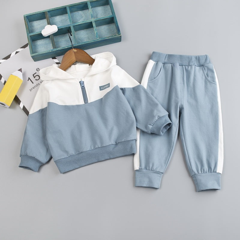 Children’s Hooded Sports Suit – Casual Hoodie and Pants Outfit