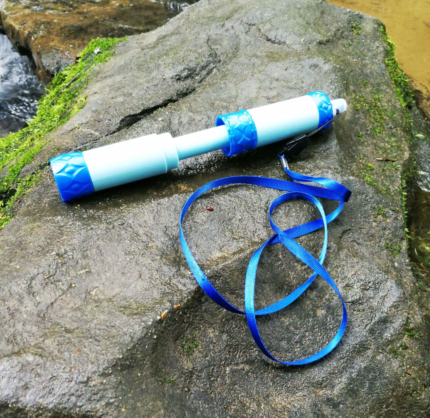 Ultrafiltration Portable Water Purification Straw – Outdoor Pressurized Filter with Replaceable Membrane for Camping & Survival