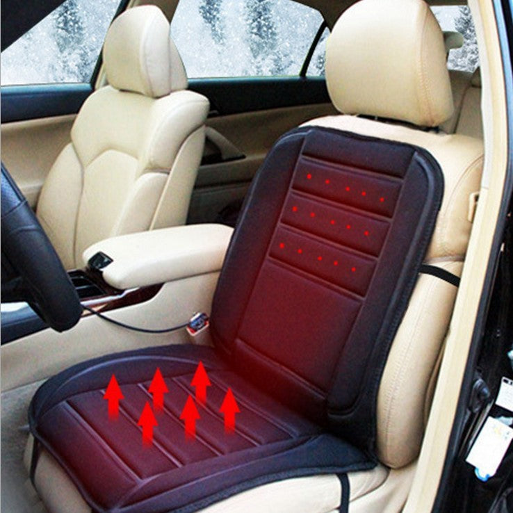 Heated Car Seat Cushion – 12V Fast Heat, 3-Temp Settings