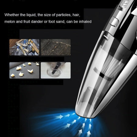 Cordless Handheld Car Vacuum – High Suction, USB-C Rechargeable
